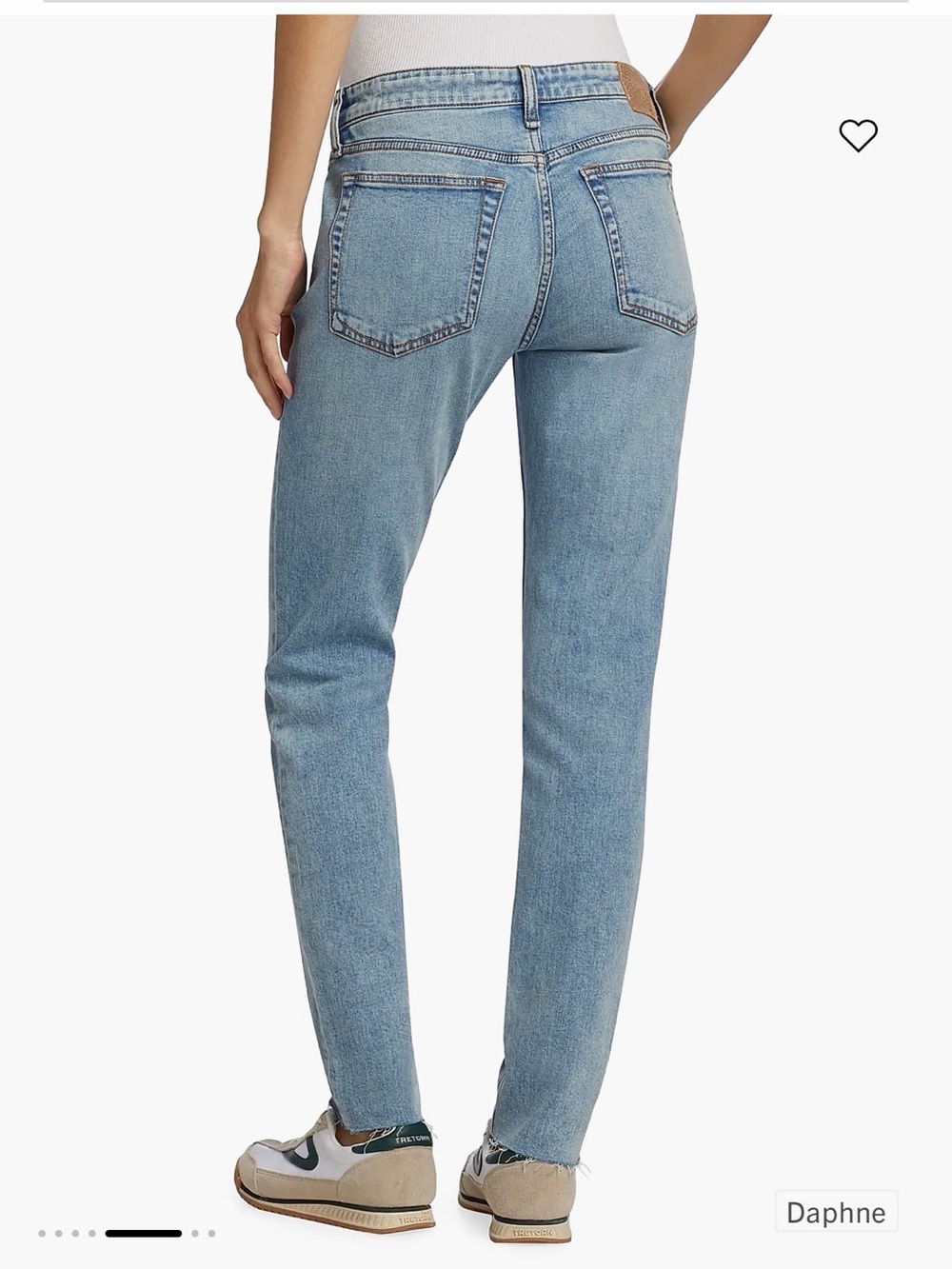 rag & bone Dre Low-Rise Slim Boyfriend Vintage Stretch Jeans size 30 - Picture 3 of 8